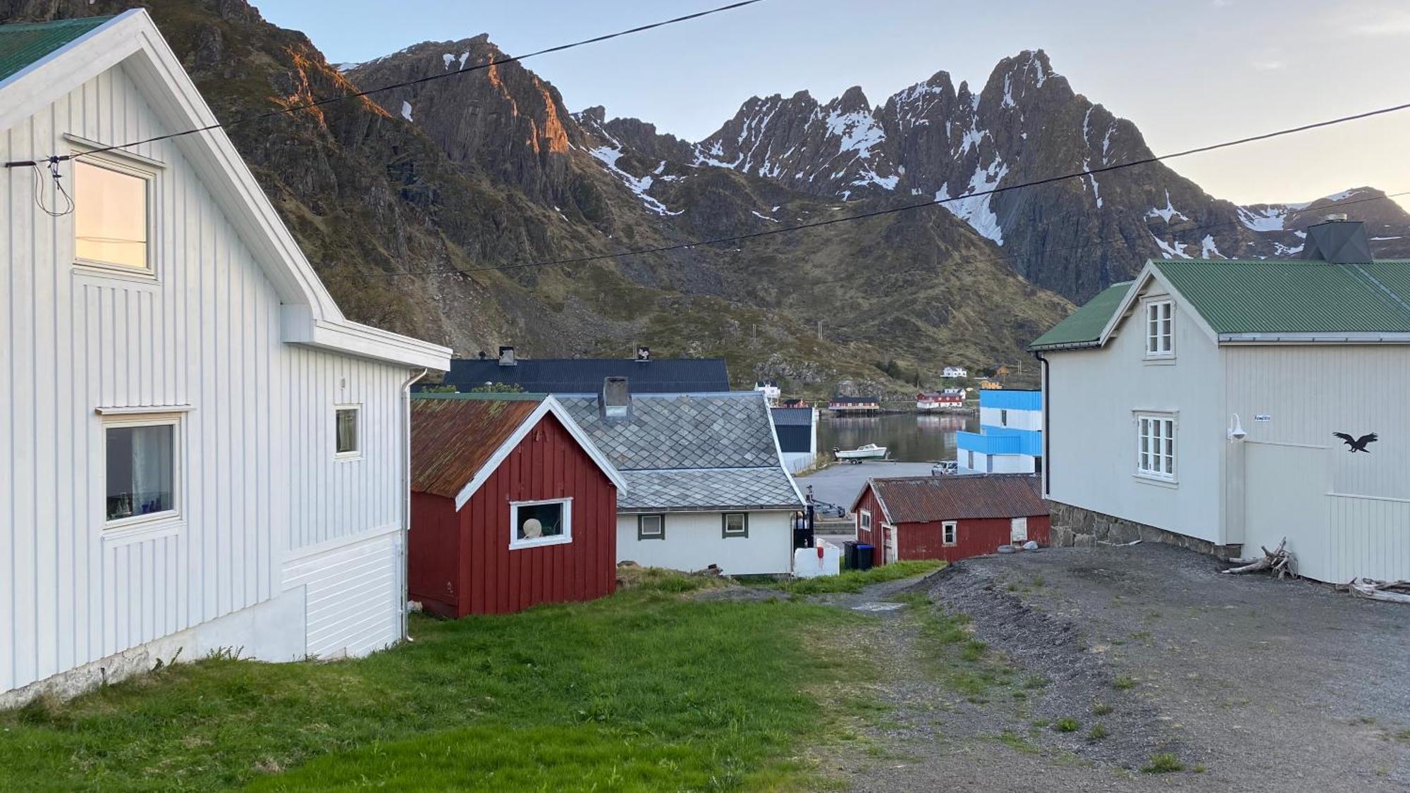 Nordlandshuset "Lottebakken", Ballstad In Lofoten 外观 照片
